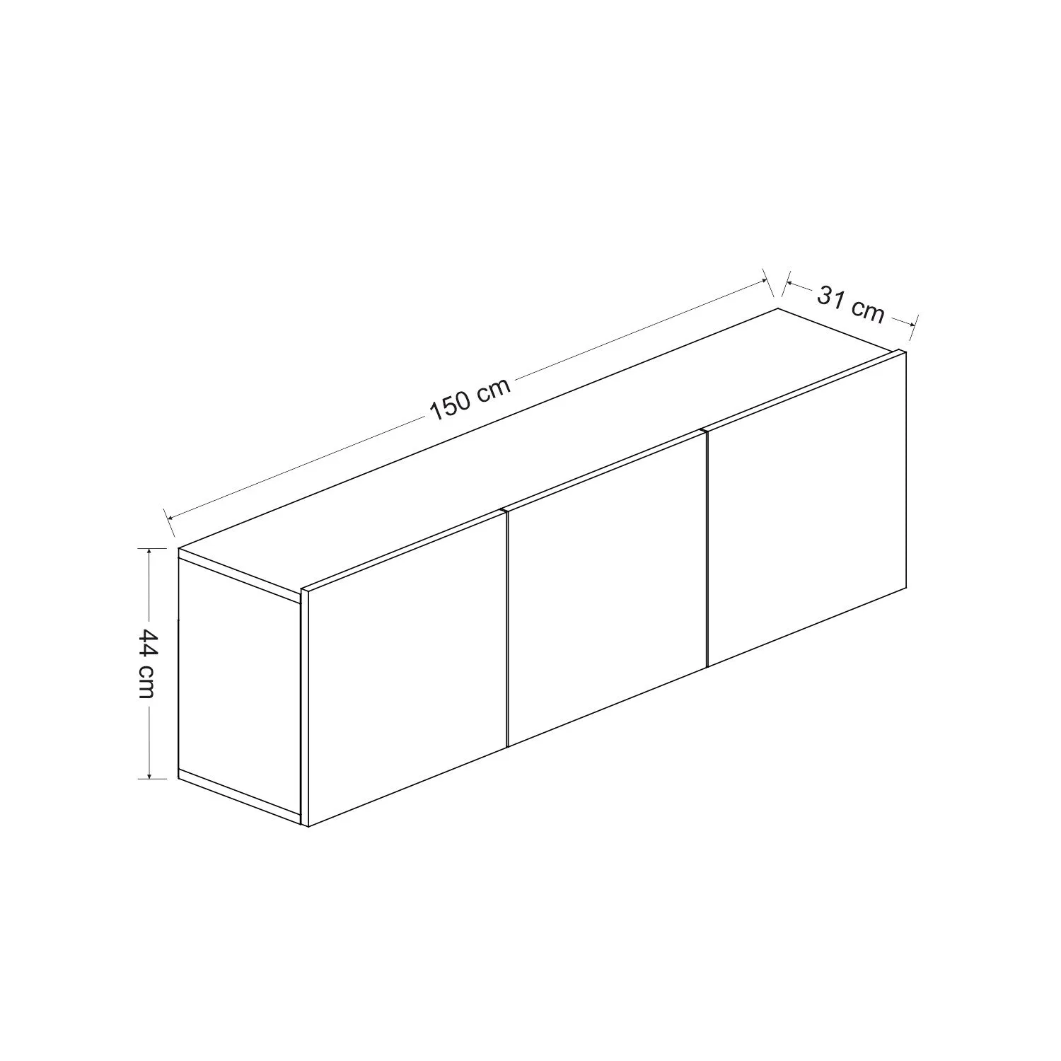 TV Stand White