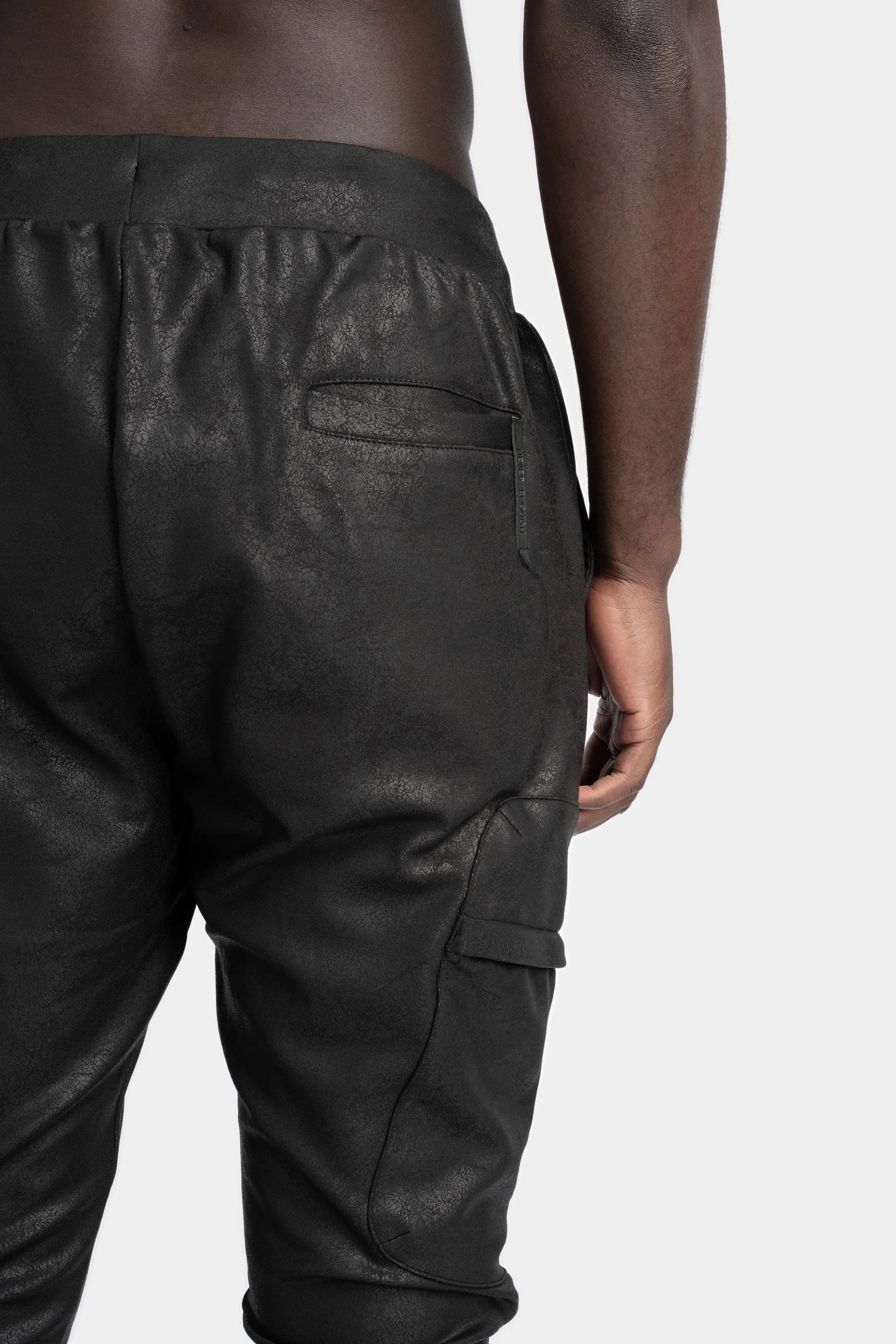 Vegan leather skinny pants