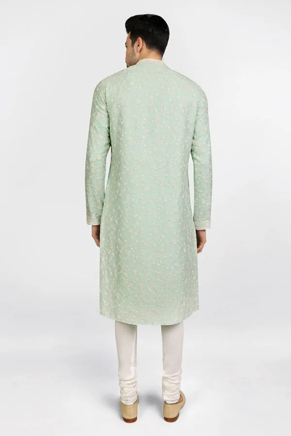 Vine of Troy Kurta Set - Ishaan