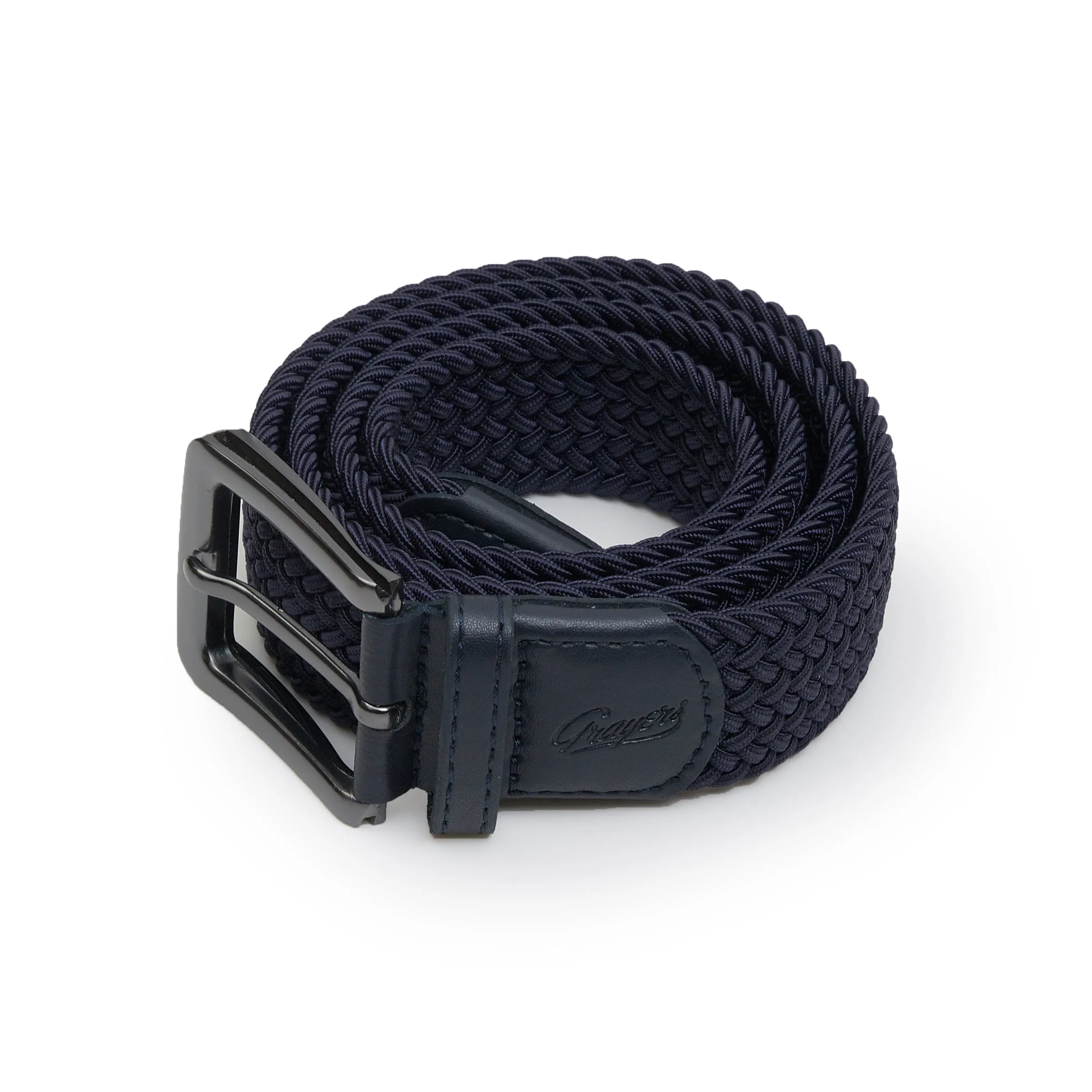 Webbed Flex Belt - Navy