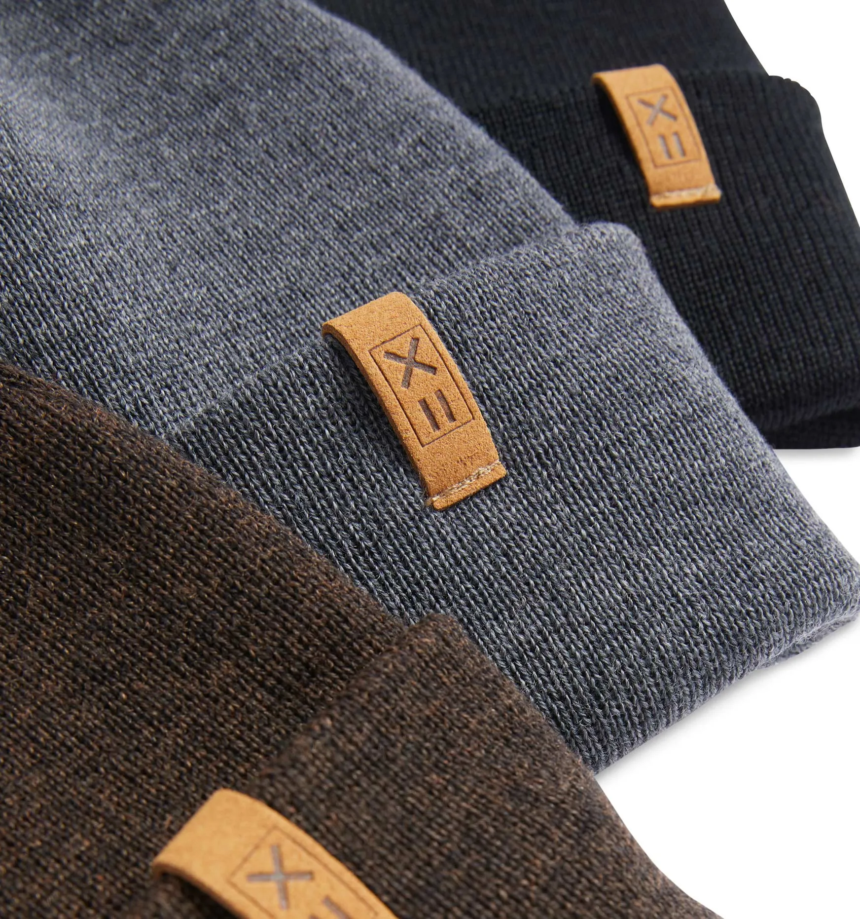 Wool Beanie - Gray